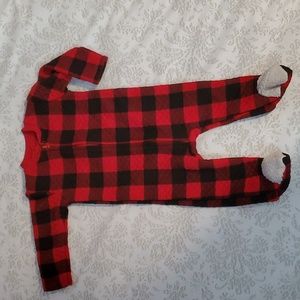 Chick Pea Red and Black buffalo Outfit